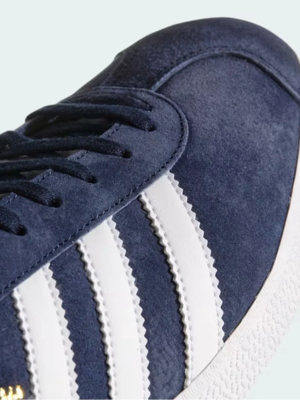 Adidas Gazelle Suede Sneakers in Navy and White